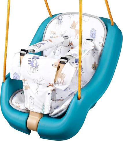 Jenaai Toddler Swing Cushion Baby Swings Outdoor Seat Insert Pad Compatible with Swings for Toddlers Age 1-3 Detachable Machine and Washable(Not Included Swing)(Jungle Animals) in Kuwait