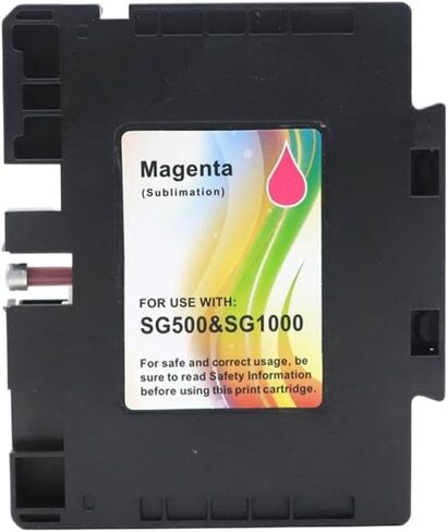 Sublimation Ink Cartridge Compatible with SG500 SG1000 Printer with One Time Use Chip(C) in Kuwait