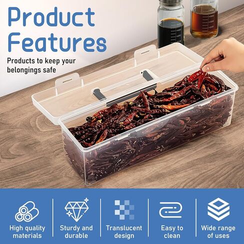 2 Sizes Paint Storage Boxes, Portable Long Paint Brush Case with Handle, 20 Bottles Capacity Plastic Art Organizer Craft Box, Clear Empty Painting Tool Containers (2 Pcs) in Kuwait