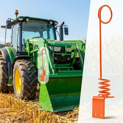 Hydraulic Hose Holder Tractor - 0.3" (8cm) Thick Plate Hydraulic Hose Saver, Bolt-On/Weld-On Hydraulic Hose Hanger Clamp, Rust-Proof | Heavy Duty for Skid Steer & Outdoor Use 1PC Red in Saudi Arabia