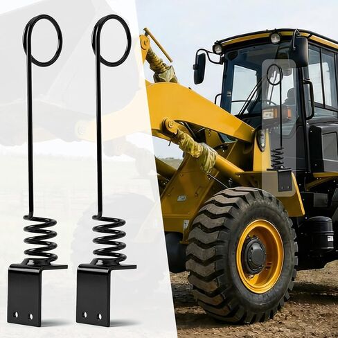 Hydraulic Hose Holder Tractor - 0.3" (8cm) Thick Plate Hydraulic Hose Saver, Bolt-On/Weld-On Hydraulic Hose Hanger Clamp, Rust-Proof | Heavy Duty for Skid Steer & Outdoor Use 1PC Red in Saudi Arabia
