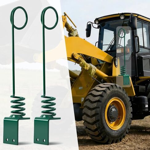 Hydraulic Hose Holder Tractor - 0.3" (8cm) Thick Plate Hydraulic Hose Saver, Bolt-On/Weld-On Hydraulic Hose Hanger Clamp, Rust-Proof | Heavy Duty for Skid Steer & Outdoor Use 1PC Red in Saudi Arabia