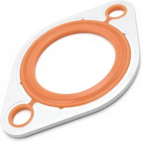Thermostat Water Neck Housing Gasket - 1/8" Thick Aluminum Carrier with High-Temp Molded Silicone, Reusable, No Sealant Needed - Direct Replacement for Che vy SBC & BBC Engines 265-500 in Kuwait