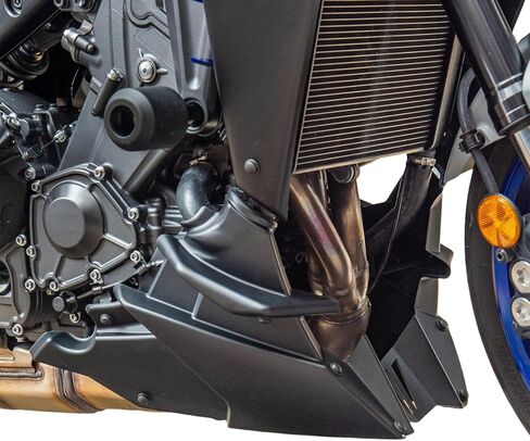 Motorcycle Engine Guard Belly Pan Spoiler Lower Fairing Fits for MT09 MT-09 SP Tracer 9/GT 2021 2022 2023 2024 2025 ABS Bellypan Body Frame Panel Kit Cowling Protector (Carbon Fiber Look) in Saudi Arabia