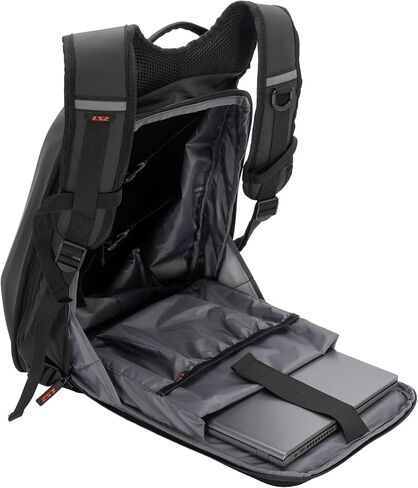 LS2 Helmets Shield Backpack (Black) in Kuwait