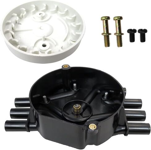Car Ignition Distributor Cap & Rotor & Screw Set 10452458, 10477311, 10493577, 38590196 for 2000-2003 Chevrolet S10 Xtreme Standard Cab Pickup 2-Door in Kuwait