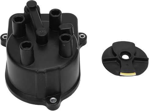 Distributor Cap and Rotor Kit, Plastic Ignition System Replacement, Ignition Kit with OEM 30102 PT2 026, 30103 P08 003, 30102 P54 006, Ideal for Integra 1992-2001, del Sol in Kuwait