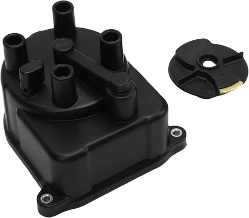 Distributor Cap and Rotor Kit, Plastic Ignition System Replacement, Ignition Kit with OEM 30102 PT2 026, 30103 P08 003, 30102 P54 006, Ideal for Integra 1992-2001, del Sol in Kuwait