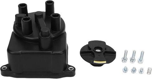 Distributor Cap and Rotor Kit, Plastic Ignition System Replacement, Ignition Kit with OEM 30102 PT2 026, 30103 P08 003, 30102 P54 006, Ideal for Integra 1992-2001, del Sol in Kuwait