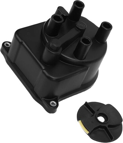 Distributor Cap and Rotor Kit, Plastic Ignition System Replacement, Ignition Kit with OEM 30102 PT2 026, 30103 P08 003, 30102 P54 006, Ideal for Integra 1992-2001, del Sol in Kuwait