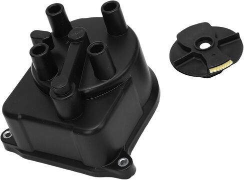 Distributor Cap and Rotor Kit, Plastic Ignition System Replacement, Ignition Kit with OEM 30102 PT2 026, 30103 P08 003, 30102 P54 006, Ideal for Integra 1992-2001, del Sol in Kuwait