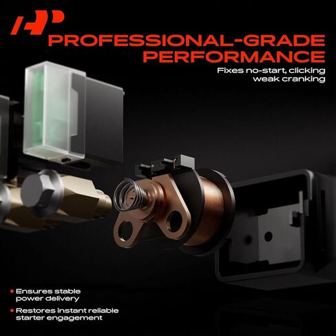A-Premium 24V Starter Solenoid Relay Compatible with Yamaha ATV YFM 350 400 450 660 Raptor Grizzly Kodiak Wolverine Big Bear 2002 2003 2004 2005 2006 2007 2008 2009 in Kuwait