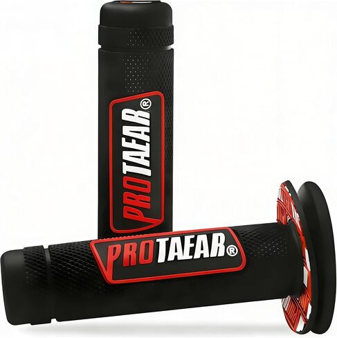 7/8" Dirt Bike Grips & ATV Handlebar Grips Non-Slip Rubber Racing Grip for Motocross, Compatible with Most Motorcycle in Kuwait