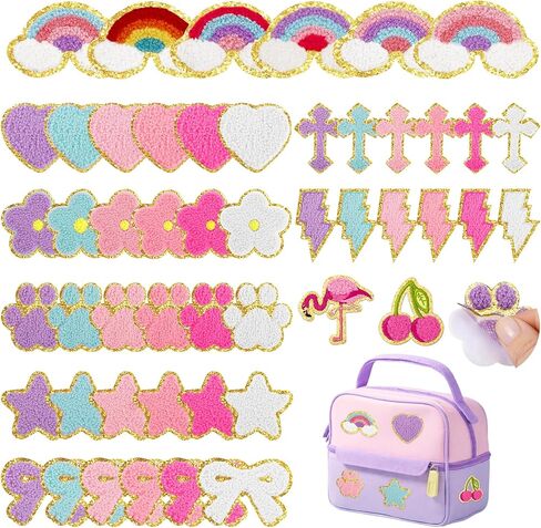 50 Pcs Hello Summer Patches Ocean Patches Self Adhesive Hawaii Beach Patch,Embroidered Cute Coastal Sea Animals Patch Stick on,Chenille Patches Summer Ocean Stickers for Hats Bags Backpacks in Saudi Arabia