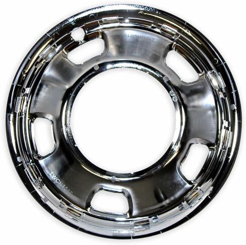 Set of 2 Front Chrome 5 Hand Hole 17" Wheel Simulators for Dodge Ram 3500 03-18 in Kuwait
