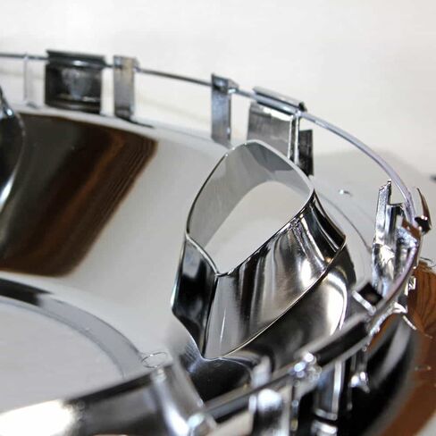 Set of 2 Front Chrome 5 Hand Hole 17" Wheel Simulators for Dodge Ram 3500 03-18 in Kuwait