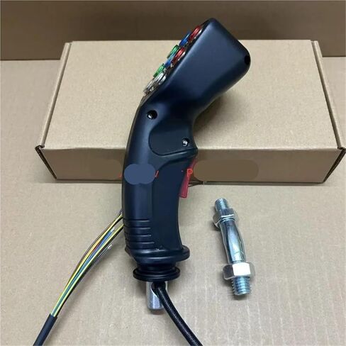 1pc for Excavator Parts Logging Iron Stone Tools Agricultural Harvester Electric Control 9 Button Joystick Handle Glue Gear in Kuwait