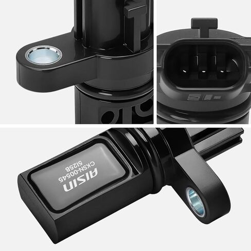 AISIN AFTERMARKET CKSN-00545 مجموعة من 3 أعمدة كامات (يسار ويمين) ومجموعة مستشعر موضع العمود المرفقي - متوافقة مع نيسان ألتيما، ماكسيما، مورانو، كويست، 350Z، إنفينيتي FX35، G35، I35، M35 - V6 3.5L in Kuwait