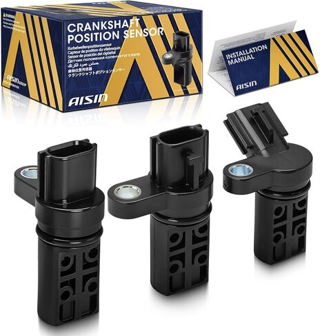 AISIN AFTERMARKET CKSN-00545 مجموعة من 3 أعمدة كامات (يسار ويمين) ومجموعة مستشعر موضع العمود المرفقي - متوافقة مع نيسان ألتيما، ماكسيما، مورانو، كويست، 350Z، إنفينيتي FX35، G35، I35، M35 - V6 3.5L in Kuwait