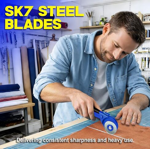 DIYSELF Rotary Cutter with 5 Pack 45 mm Rotary Cutter Blades in Kuwait