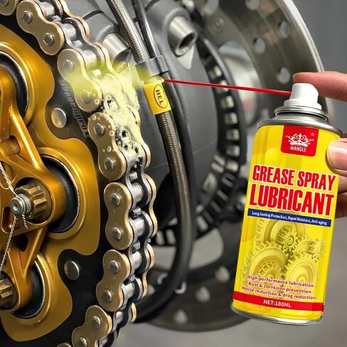 Anti Rust Remover Lubricant Spray,Rust Remover for Metal,Multi-Purpose Penetrating Oil for Protect & Restore,Fast-Acting Lubricant Rust Dissolver for Vehicles, Tools, Chains, Bolts and Hinges in Kuwait