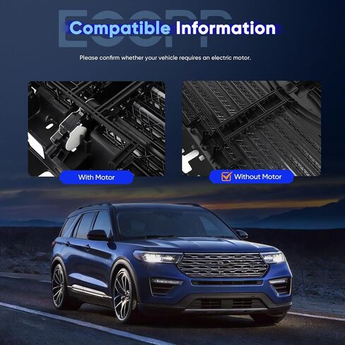 مجموعة مصراع المبرد ECCPP 2019-2024 لاستبدال مصراع الشبكة النشط Ram 1500 بدون محرك in Kuwait