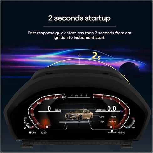 12.3 بوصة متوافق مع BMW F30 F31 GT-F34 F32 F33 F36 2013-2020 لوحة القيادة الرقمية عداد السرعة لوحة العدادات العنقودية in Kuwait