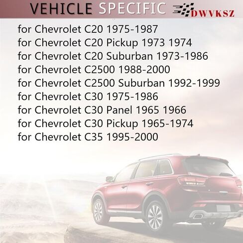 استبدال برغي ضبط فرامل الطبل الخلفي لسيارة شيفروليه C2500 6.5L 1992 1993 1994 1995 1996 1997 1998 1999 2000، لـ C2500 4.3L 1988 1989 1990 1991 1992 1993 1994 1995، 1 حزمة in Kuwait