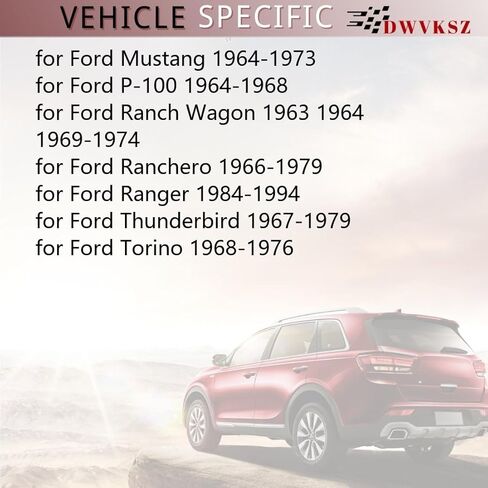 استبدال زنبرك برغي ضبط فرامل الطبلة الخلفية لفورد رينجر 4.0L 1990 1991 1992 1993 1994، لتورينو 6.6L 1972 1973 1974 1975 1976، لـ P-100 2.8L 1964 1965 1966 1967 1968, 1 حزمة in Kuwait