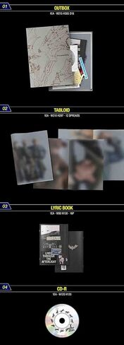 ENHYPEN THE SIN : VANISH 7th Mini Album [AFTERLIGHT Ver.] Tabloid + CD + 2Photocard + Film Photo + Flyer + Sticker (Knife) in Kuwait