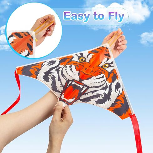 12 Pack Mini Kites for Kids, Slingshot Kites Finger Kite for Kids Thumb Launching Catapult Kite Birthday Party Favors for Boys Girls Teens Beach Park Backyard Outdoor Sports Flying Toys in Kuwait