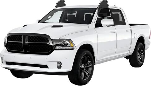 AUTOTEK Precut Window Tint Film for RAM 1500 Crew 2009-2018 Front Windshield 20% VLT 2Ply Anti-Shatter, UV Block, Privacy Protection, Easy Install, No Trimming Needed,Heat & Glare Reduction in Kuwait