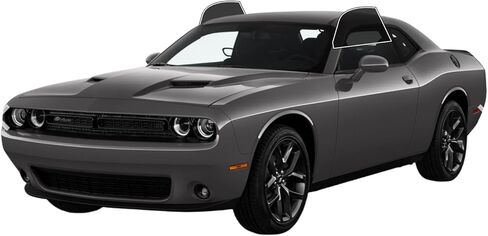 Precut Window Tint Film for Dodge Challenger 2008-2023 All Side+Rear Windshield 25% VLT 2Ply Anti-Shatter, UV Block, Privacy Protection, Easy Install, No Trimming Needed,Heat & Glare Reduction in Kuwait