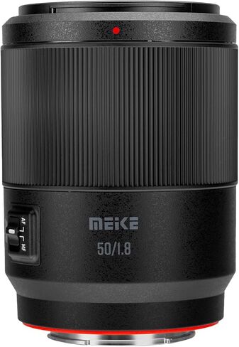 Meike 50mm F1.8 Auto Focus STM Stepping Motor Full Frame Portrait Lens Compatible with Sony E Mount Cameras A7 A7R A74 A7R4 A7III A7RII A7RIII A7SIII A9 in Saudi Arabia