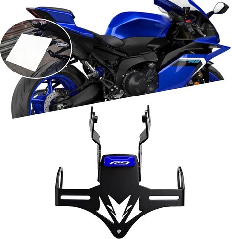for YZF-R9 YZFR9 R9 2025 2026 Tail Tidy Fender Eliminator kit License Plate Holder Bracket YZF R9 Motorcycle Accessories. (Blue) in Kuwait
