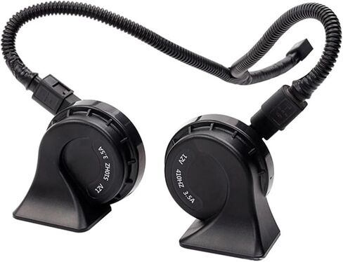 Car Stereo Treble Snail Whistle Horn Loud Sounding Compatible with VW ID4 ID6 X CROZZ Loud Car Horn Modification Accessories(Id4 X-2pcs) in Kuwait