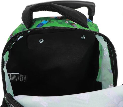 BIOWORLD Minecraft Rolling 16" Backpack with Adjustable Handle in Saudi Arabia