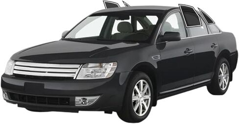 طبقة تظليل نافذة مسبقة القطع من AUTOTEK لسيارة Ford Taurus Sedan 2008-2009 نافذة جانبية خلفية 25% VLT 2Ply مضادة للكسر، كتلة للأشعة فوق البنفسجية، حماية الخصوصية، سهلة التركيب، لا حاجة للتشذيب، تقليل الحرارة والوهج in Kuwait