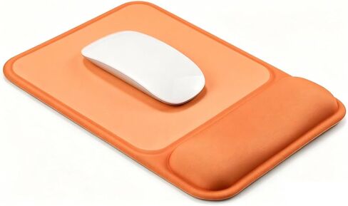 JIKIOU ErgoComfort Gel Wrist Rest Mouse Pad-Ergonomic Office Mousepad with Wrist Support-Non-Slip, Design Desk Accessories Mat for Home&Game Decor Black in Kuwait