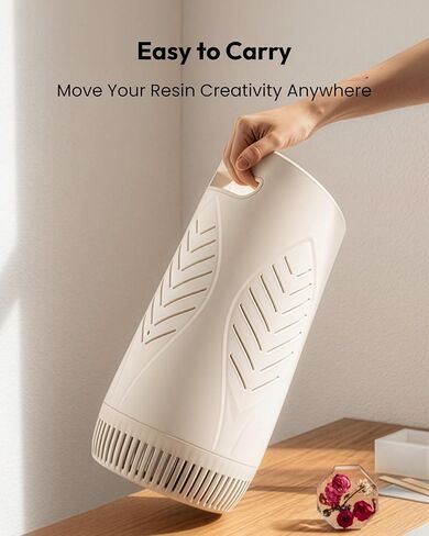 Resiners Purair Lite Resin Air Purifier, Air Purifier for Epoxy Resin with H13 True HEPA Filter, TVOC Display, Air Filtration System for Epoxy Casting, Crafting Essentials in Kuwait