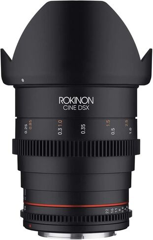 روكينون عدسة سينمائية T1.5 Cine DSX عالية السرعة بزاوية واسعة 24 ملم لسوني E in Saudi Arabia
