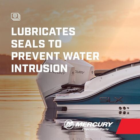 زيت تروس عالي الأداء من Mercury SAE 90 مع مضخة للألواح الخارجية ومحركات Sterndrive، 1 لتر - 8M0222068 in Kuwait