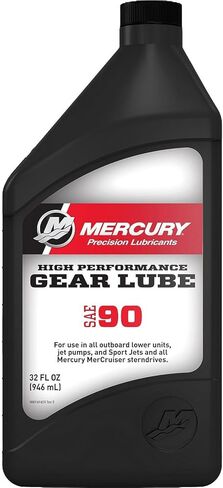 زيت تروس عالي الأداء من Mercury SAE 90 مع مضخة للألواح الخارجية ومحركات Sterndrive، 1 لتر - 8M0222068 in Kuwait