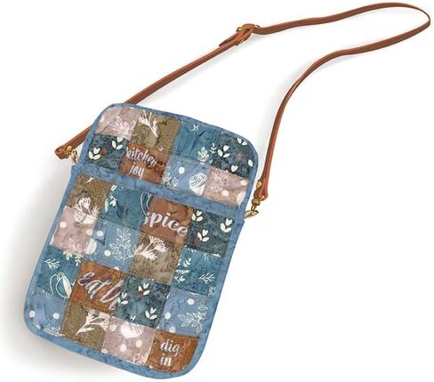 Riley Blake Designs Minki Kim Bag Sewing Patterns – Quilted Tote, Pouch & Handbag Patterns by Sewing Illustration (Flying Geese Pouch Trio) in Kuwait