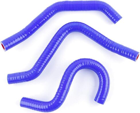 Compatible with HONDA CR80R 1998-2002/CR85R EXPERT 2003-2007 SILICONE RADIATOR COOLANT HOSE KIT (Red) in Kuwait