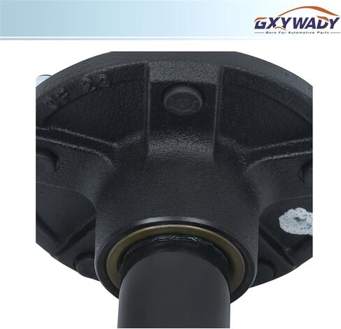 GXYWADY 2 قطعة 5 × 5.5 عجلات حاوية شحن ومجموعة مغزل مثبتة بمسمار مع مقبض مع غطاء غبار مطاطي in Kuwait
