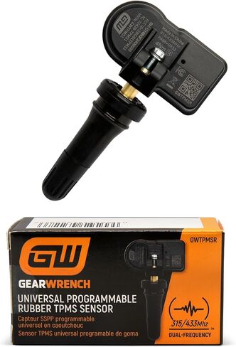 مستشعر TPMS المطاطي العالمي القابل للبرمجة من GEARWRENCH | 4 عبوات | GWTPMSR4PK in Kuwait