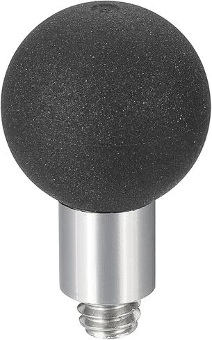 PATIKIL 0.8" Ball Mount Base Ball Adapter with 1/4" Threaded Bolt Stainless Steel for Action Camera Camcorder Compatible for Double Socket Arms Mount Motorcycles Electric Vehicle, Silver in Kuwait