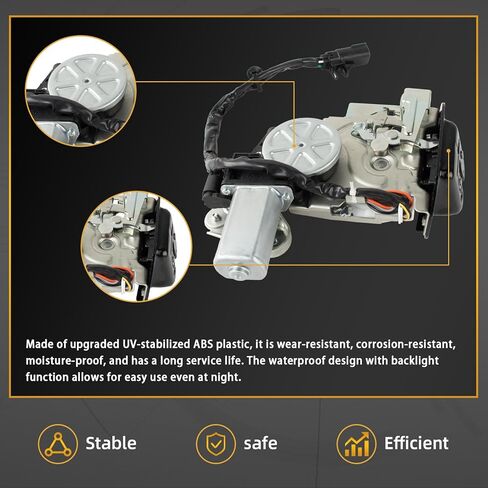 Rear Trunk Tailgate Lock Latch Actuator for Ford Explorer 2013-2019 (2.0L 2.3L 3.5L), Liftgate Power Door Lock Actuator, Replaces BB5Z7843150C BB5Z-7843150-B BB5Z7843150A in Kuwait