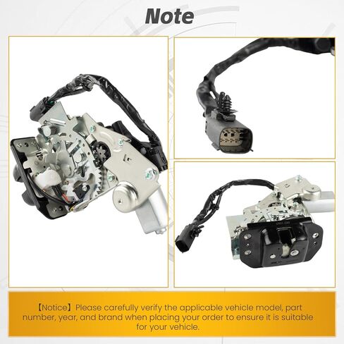 Rear Trunk Tailgate Lock Latch Actuator for Ford Explorer 2013-2019 (2.0L 2.3L 3.5L), Liftgate Power Door Lock Actuator, Replaces BB5Z7843150C BB5Z-7843150-B BB5Z7843150A in Kuwait